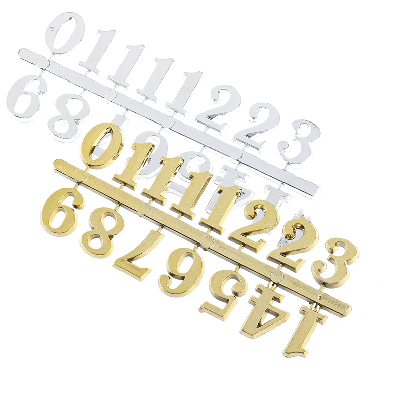 1 Set Roman Numerals Or Arabic Clock Accessories For Quartz Dial Repair DIY Replacement Mechanism | Дом и сад