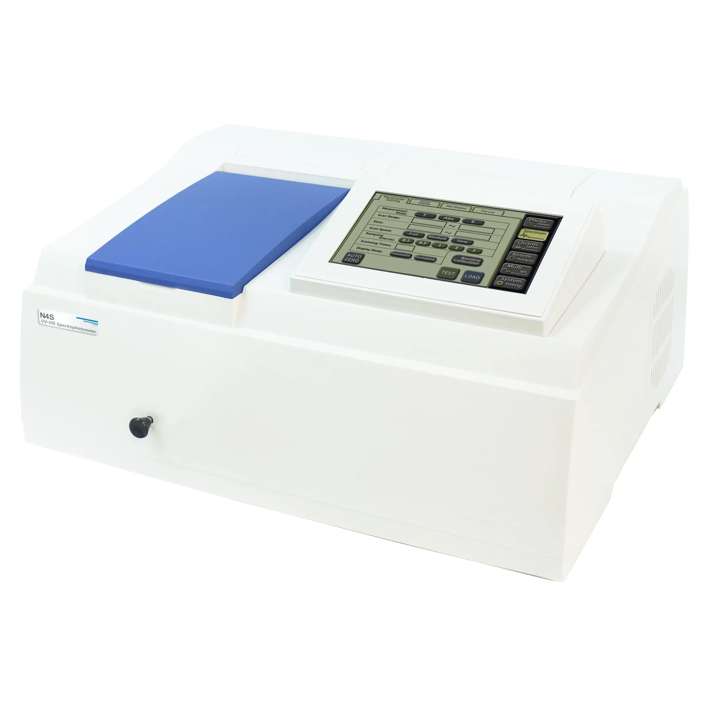 

N2 VIS Spectrophotometer, 7-inch Multi Color Touch-screen, Sample Compartment for 5-100mm Cuvettes, Equipped with USB Port