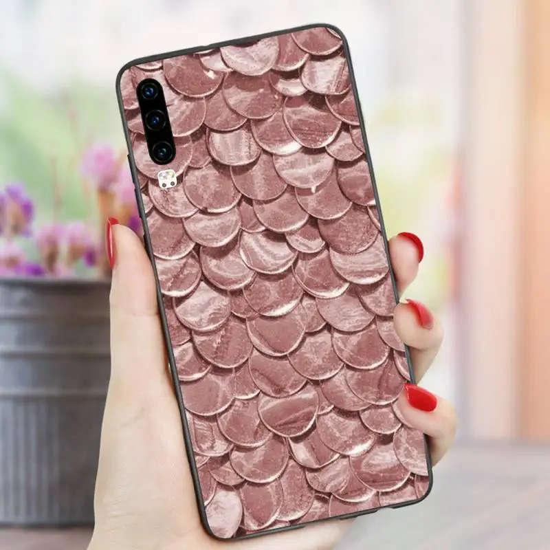 

Love Heart Gold Rose Marble Phone Case For Huawei P9 P10 P20 P30 Pro Lite smart Mate 10 Lite 20 Y5 Y6 Y7 2018 2019