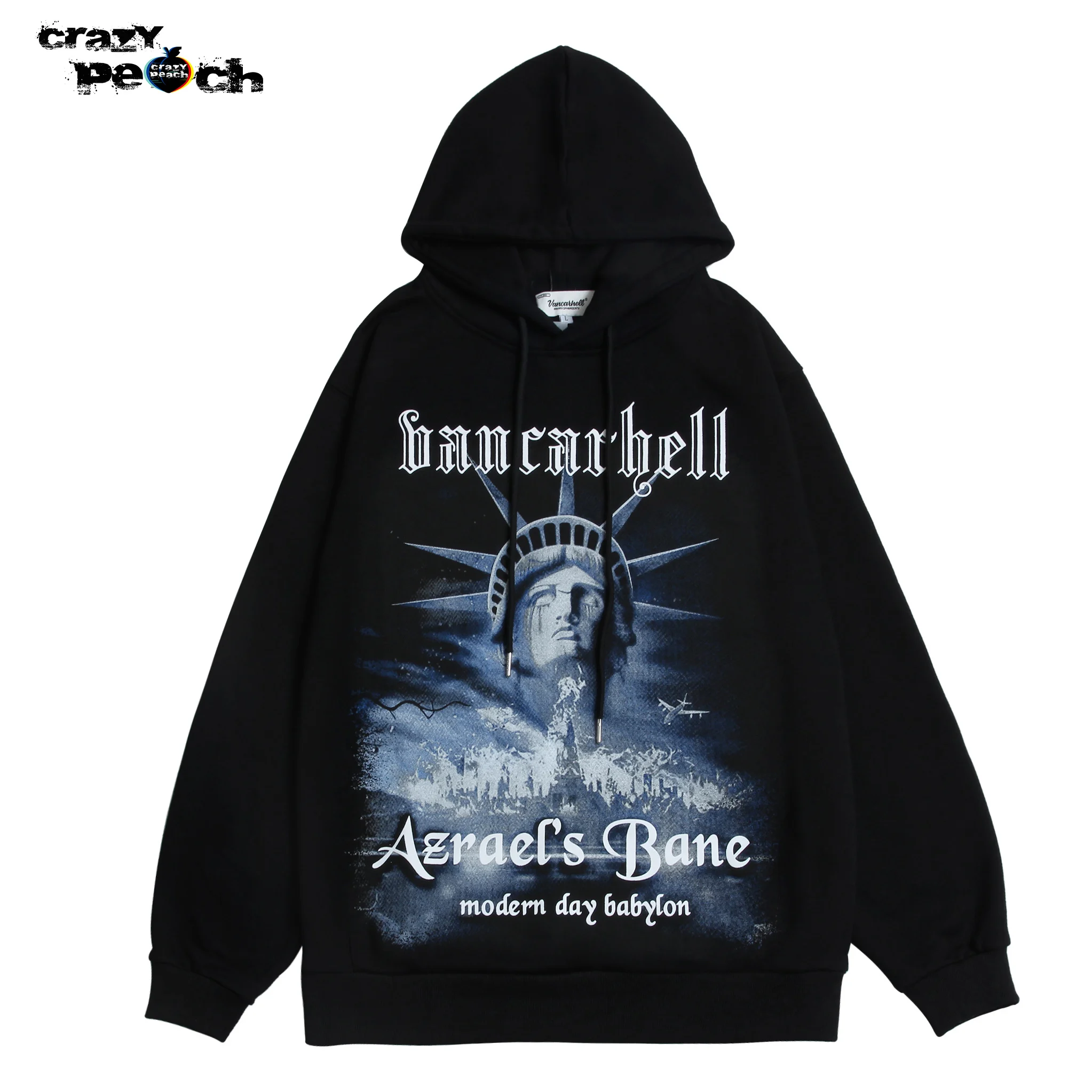 

Худи мужское флисовое оверсайз в стиле «Ретро»