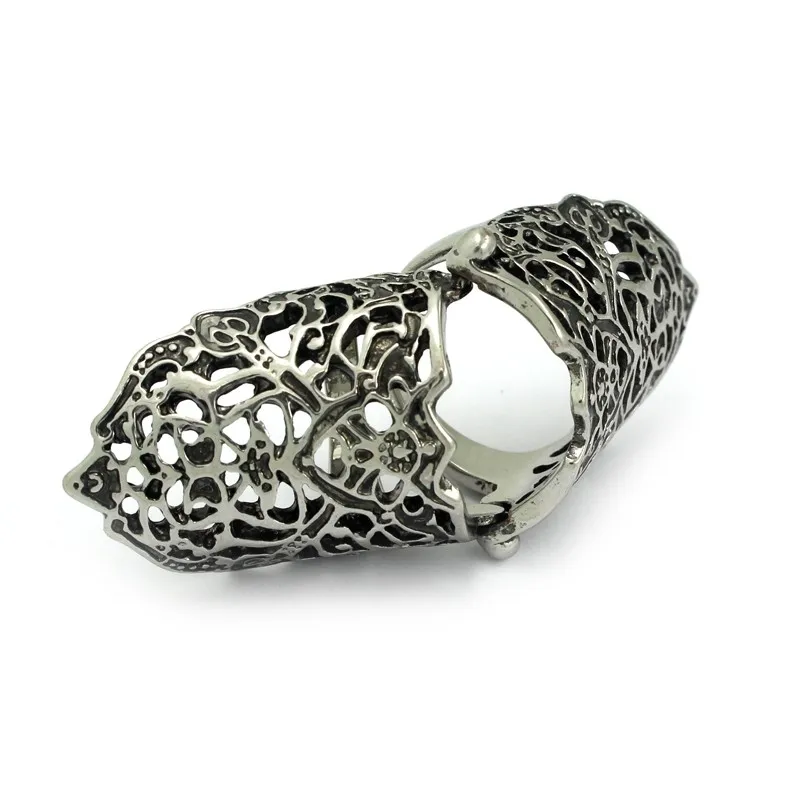 Панк палец армированное кольцо 2021 Новое поступление Винтаж уникальный с