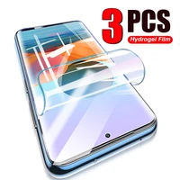 3pcs soft hydrogel film for xiaomi redmi note 9 10 pro max screen protector note 8 7 6 5 pro 8t 9s 10s protective film not glass