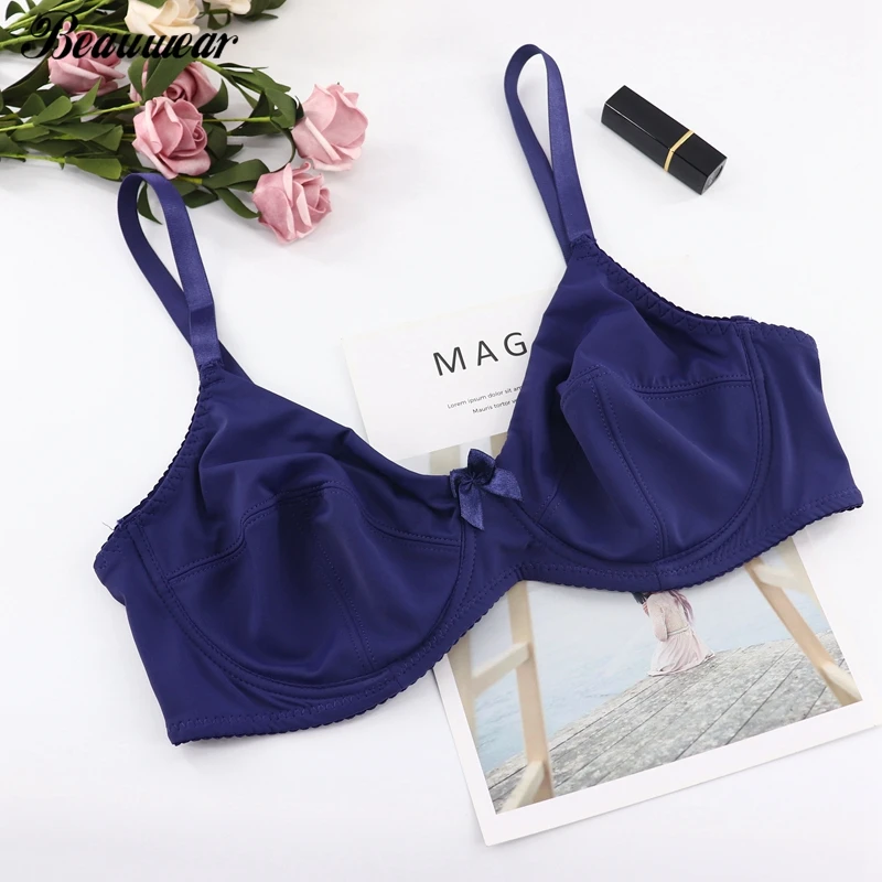 Очень большая чашка Beauwear DDD F DDDD G Ультратонкий Гладкий бюстгальтер-Бралетт на