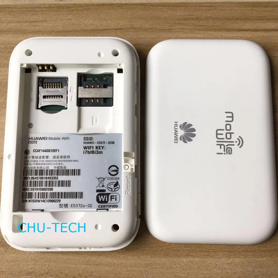 Разблокированный HUAWEI E5372 E5372s-32 4G LTE Карманный wifi 3g Карманный роутер мобильный mifi ключ роутер pk e5577 e5573 e589