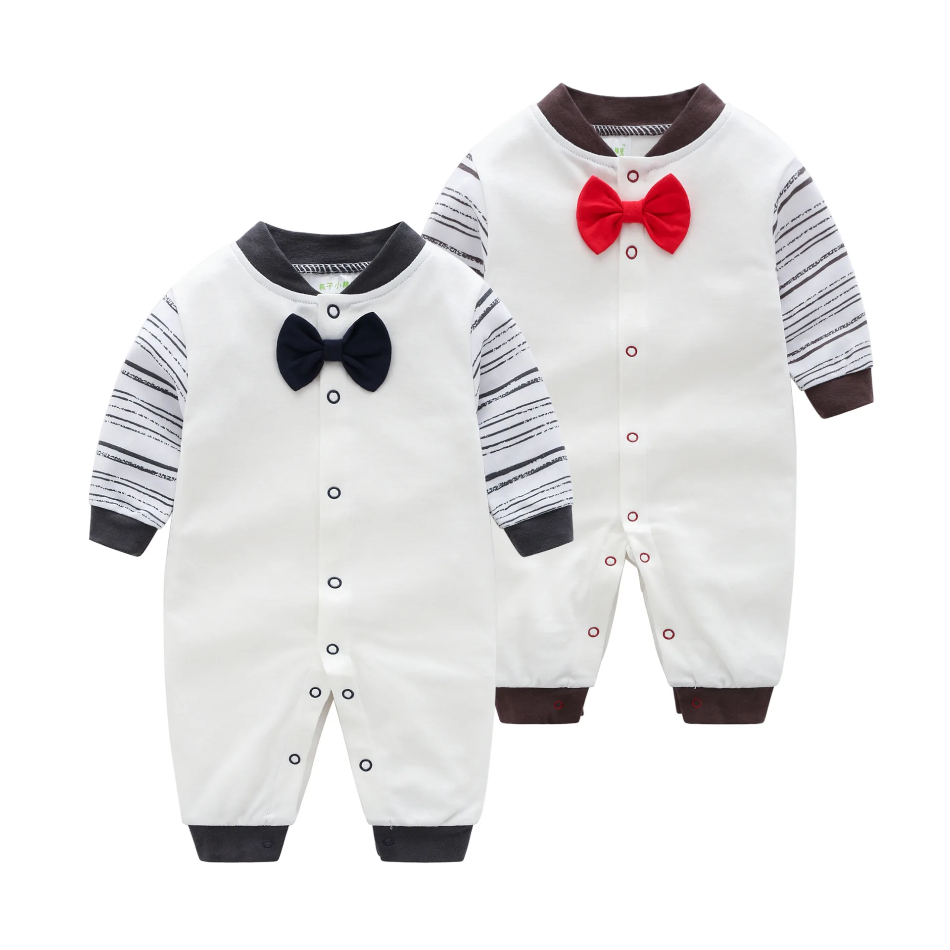 

Simple Modern Design Baby Suit Girl Clothes Combo Romper Cute Baby Suit Stripe Wyprawka Dla Noworodka Baby Clothes BD50YE