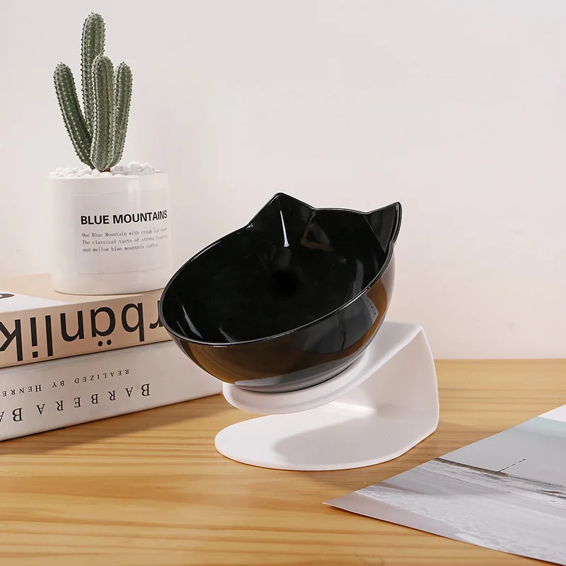 

Non-Slip Double Cat Bowl Dog Bowl With Stand Pet Feeding Cat Water Bowl For Cats Food Pet Bowls For Dogs Feeder Product Supplies