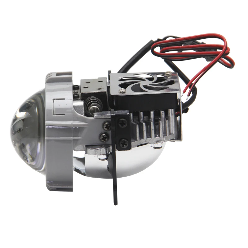 

Bedehon 2 PCS 2.5" LHD RHD Bi LED Biled Projector Headlight Car Lens Lenticulars for e92 m3, for Ford Focus 2 restyling