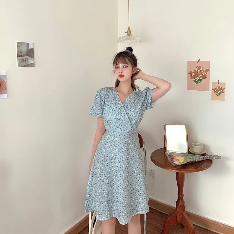 

Женские платья в Корейском стиле, лето 2021