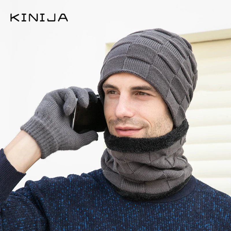 Зимняя шапка из кораллового флиса для родителей и детей шарф перчатки костюм