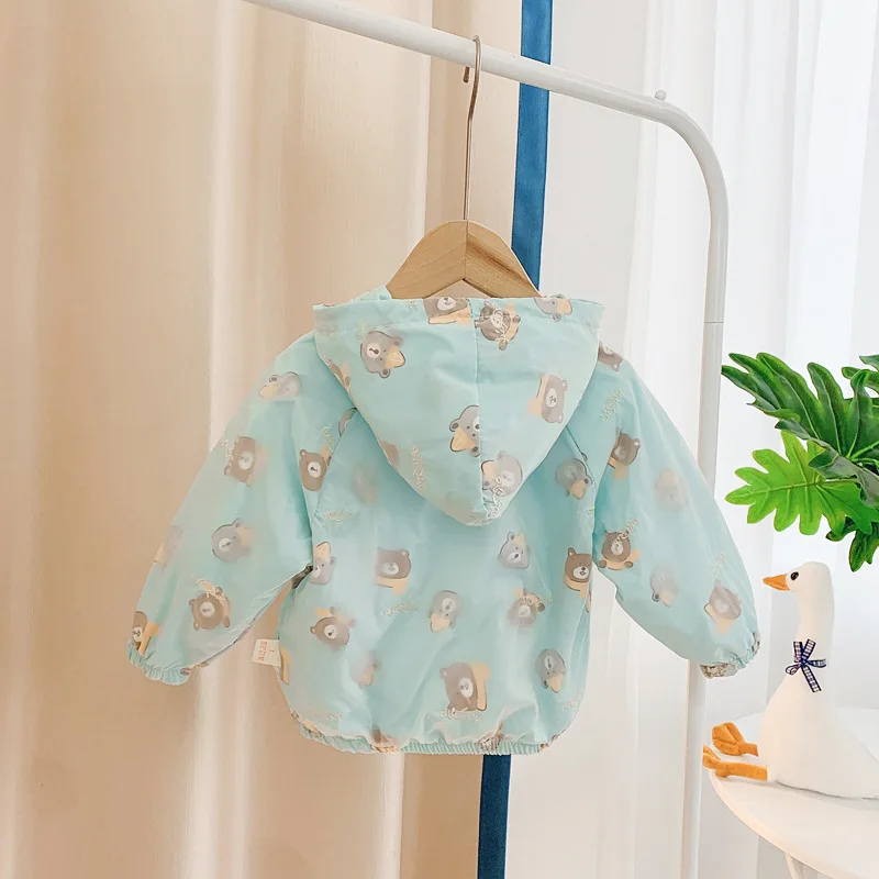 

Fashion Children Outerwear Spring Autumn Baby Girls Clothes Boys Cartoon Hooded Jacket Toddler Casual Costume Kids Sport Hoodies