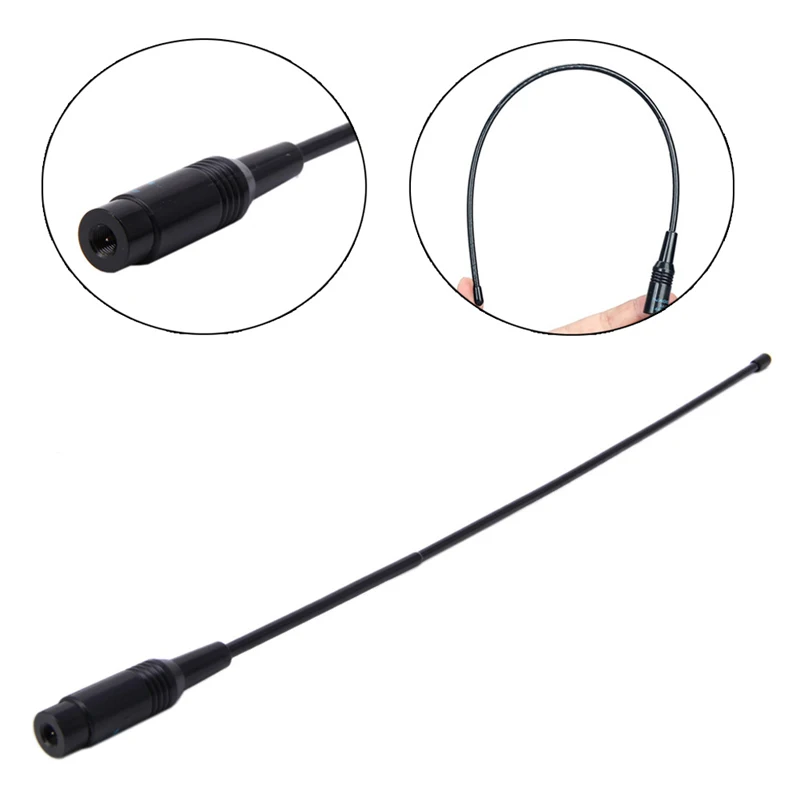 NA 771 SMA M мужской двухдиапазонная антенна УВЧ УКВ для CB радио иди и болтай Walkie