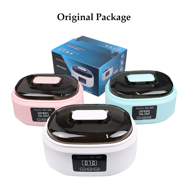 

2020 Newest Paraffin Wax Heate for Hand legs Hair Removal Big size Wax Pot Warmer Beauty Epilator Mini Spa for facial treatment