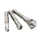 3 шт. 90 градусов набор зенкеров для сверления заусенцев, сверлильный станок для сверления отверстий, ручной инструмент, набор для снятия фаски из дерева, металла, пластика