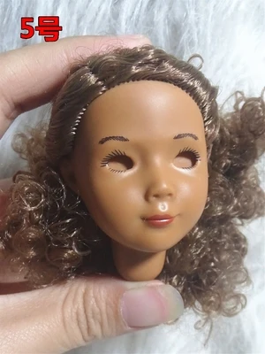 

Rare Collection Makeup girl Doll Head mga DIY Toy accessories girl Christmas Gift Favor freedom