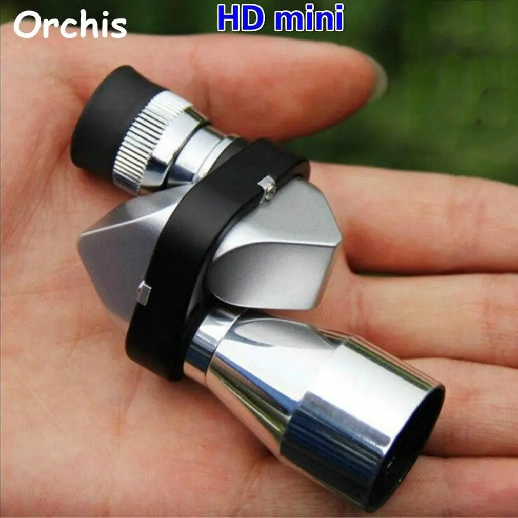 

Mini 8X20mm Silver Monocular Scope for Camping Travelling Hiking Optical Monocular Telescope Green Coated Outdoor Monocular
