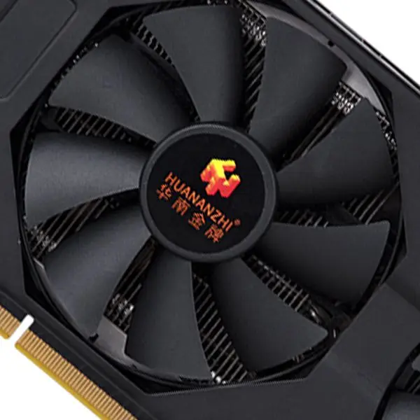 HUANANZHI черный металл + пластик RTX2070 8G графическая карта 256bit GDDR6 двойной вентилятор