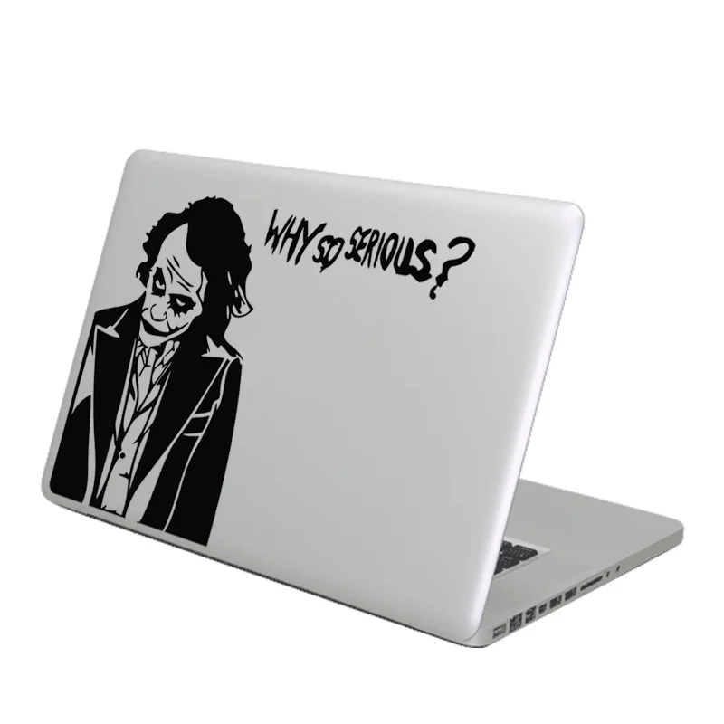 Стикеры Joker Why для Apple Macbook Pro 16 дюймов Air 11 13 Retina 12 14 15 виниловые наклейки ноутбука Mac
