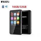 2021 RUIZU M18 Bluetooth 5,0 MP4 плеер 16 Гб32 ГБ 2,4 дюймов сенсорный экран Музыка Видео плеер с записи радио Электронная книга шагомер