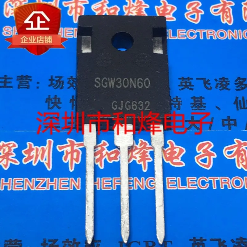 

Original 2pcs/ SGW30N60 TO-247 600V 30A