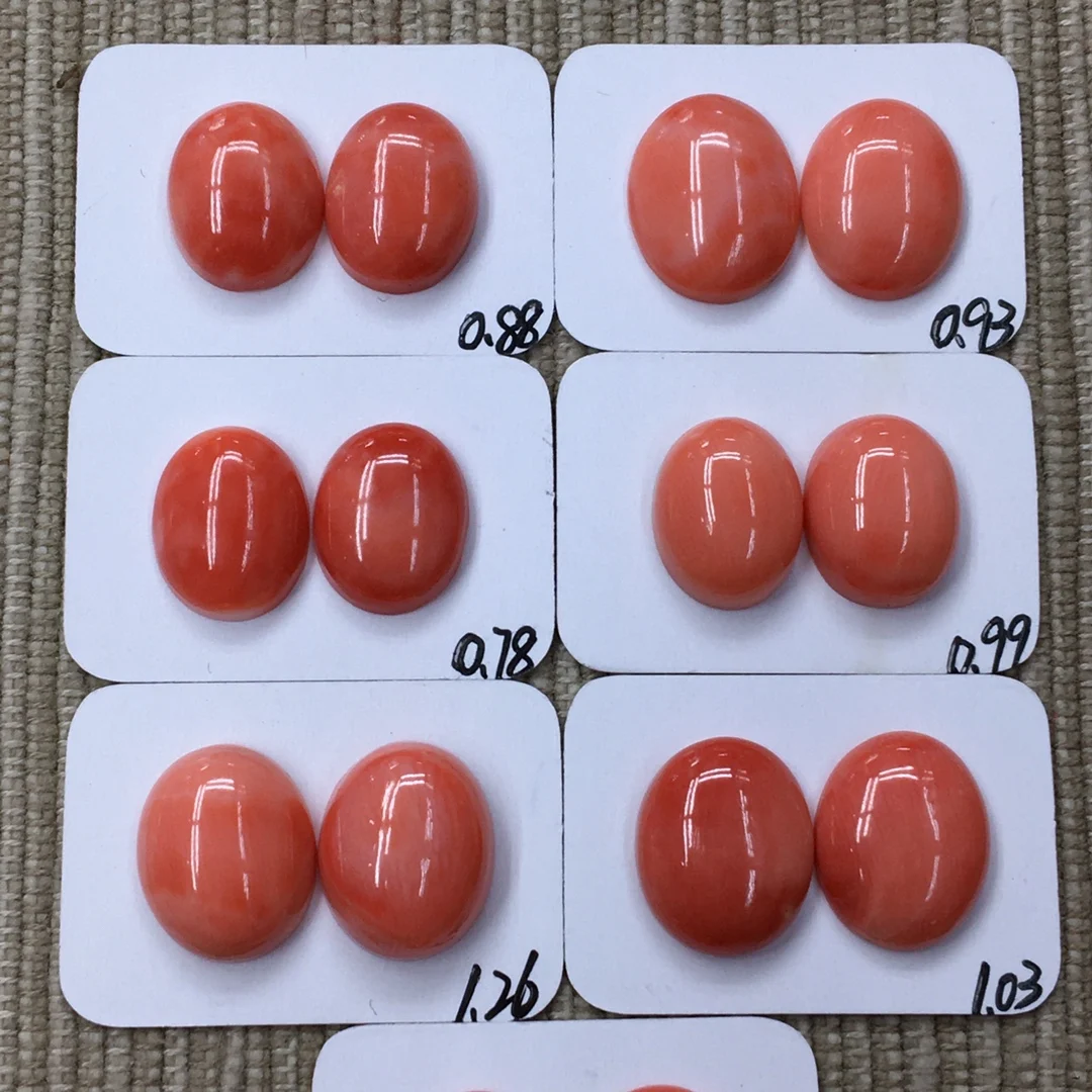 Wholesale Natural Momo Coral Ring Loose Jewelry Pairing Quintessential DIY Material Custom Fashion Flawless