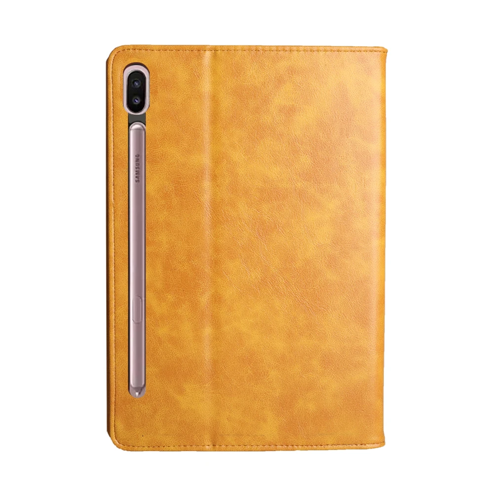 Чехол для samsung Galaxy Tab S6, 10,5 дюймов, SM-T860, SM-T865,, чехол для планшета, Деловой, из искусственной кожи, откидная подставка, противоударный чехол