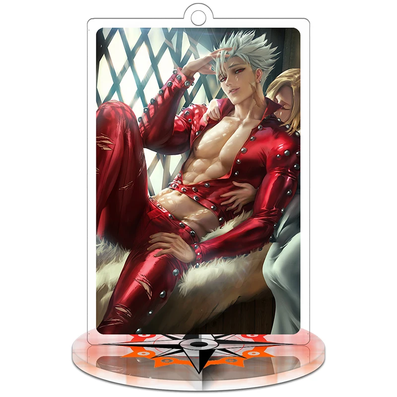 Фигурка из аниме Семь смертных грехов фигурка Бана стоящая модель держатель для