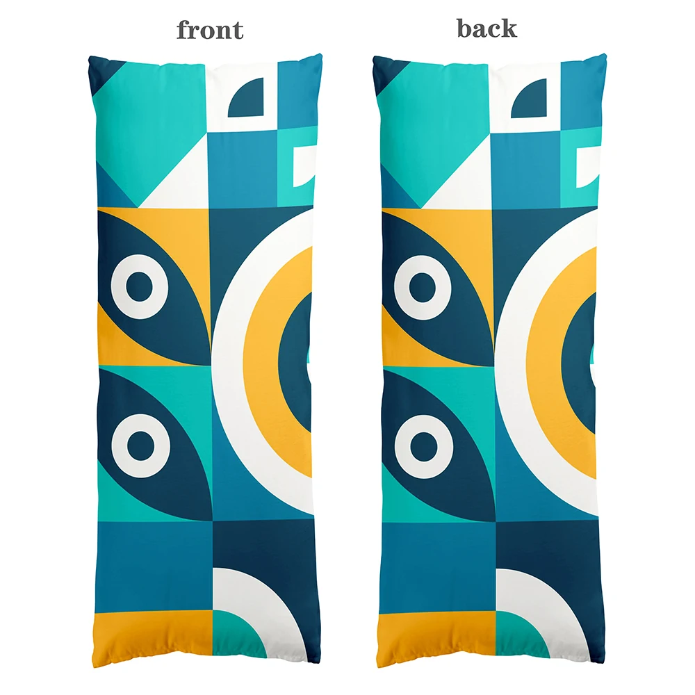 

HD Printing Comfortable Pillow Cover Double Long Pillowcase 50x160cm ,Colorful Bedding Pillowcase 1 Piece，Buy 3 Get 1 Free