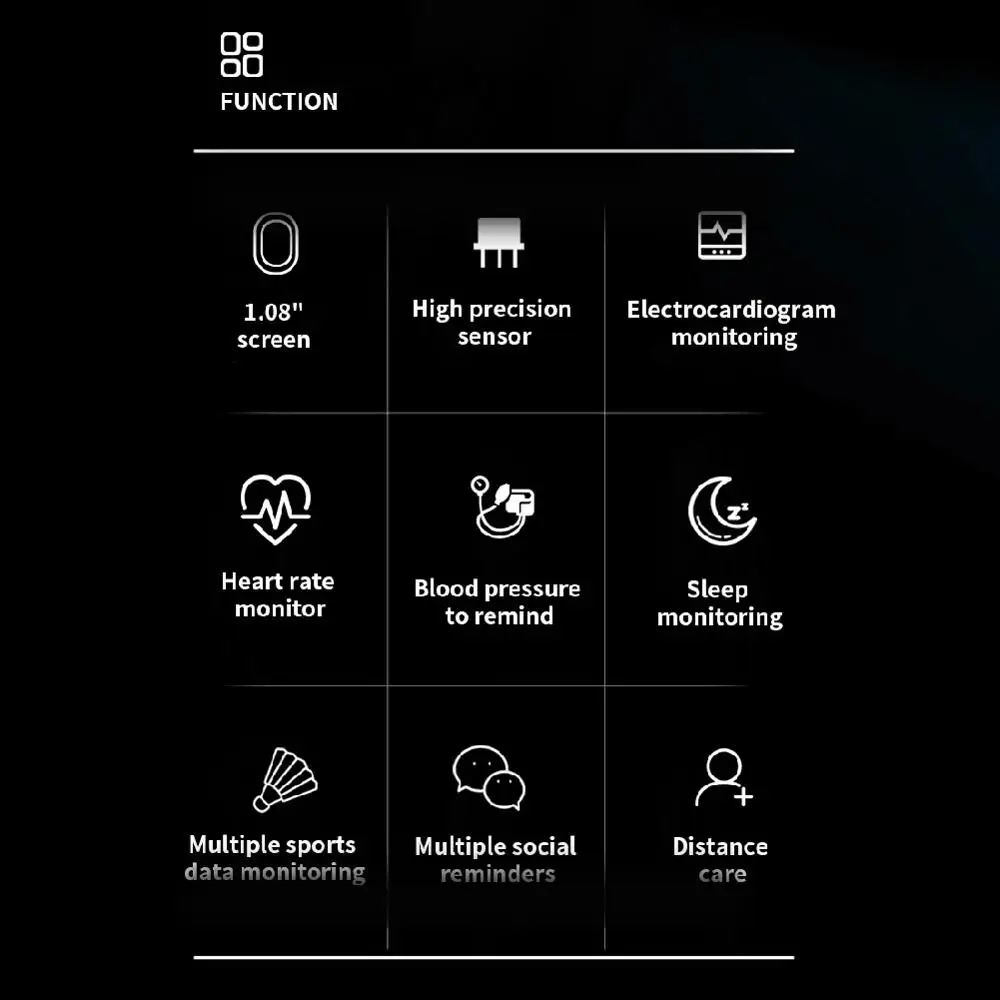 Умный Фитнес-браслет X1 водонепроницаемый фитнес-трекер с функцией измерения