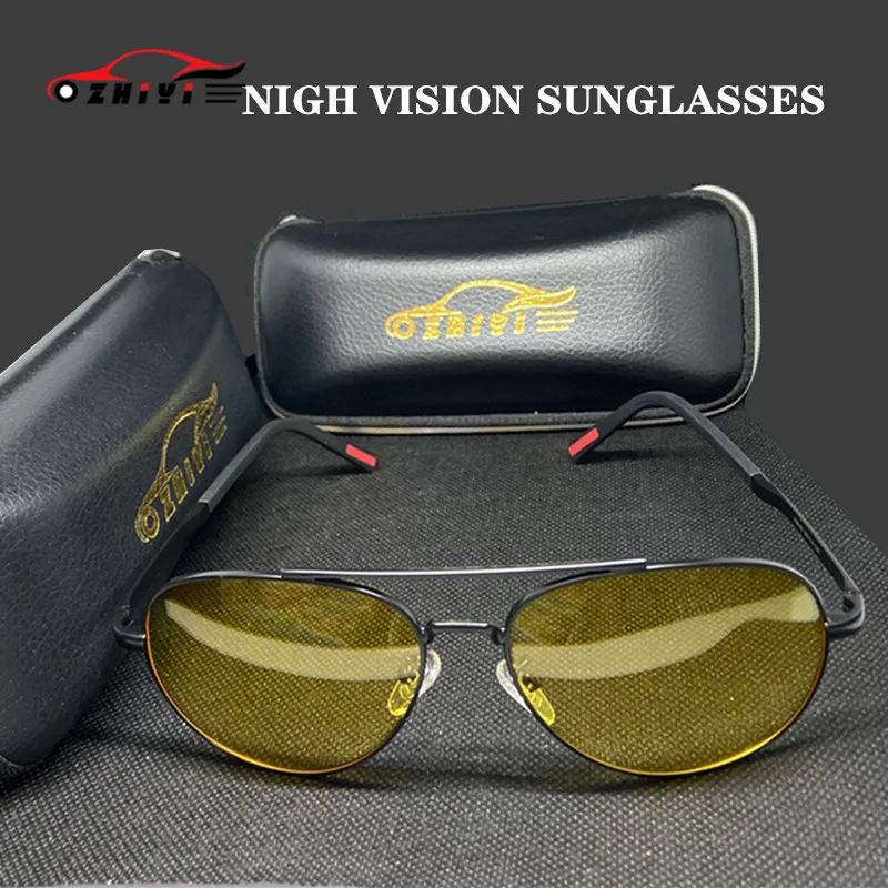 

Мужские солнцезащитные очки ZHIYI, поляризационные очки для вождения, с защитой от ультрафиолета, с защитой UV400