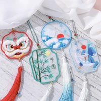 DIY Embroidery Kit Keychain Pendant Hazelin Charms Chain for Pants Womans Key Chain Men Key Ring Girls Key Holder Jewelry
