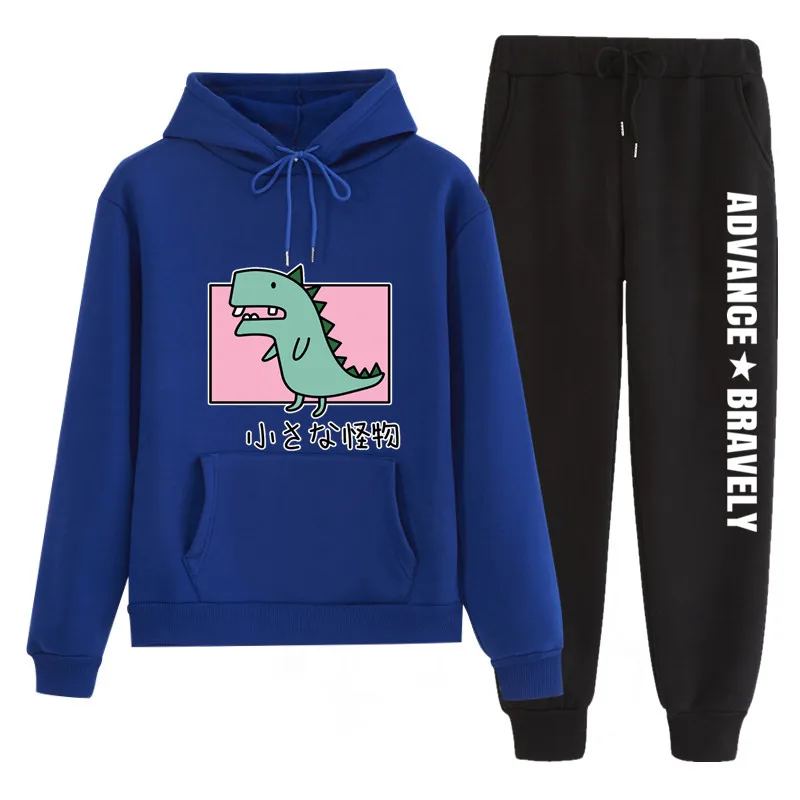 N50 модный спортивный костюм для женщин Свободная одежда наряды осень зима