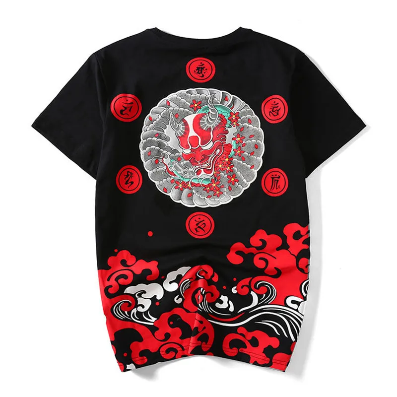 Футболка SOSHIRL Harajuku с принтом призрака хипстерская классная футболка летняя