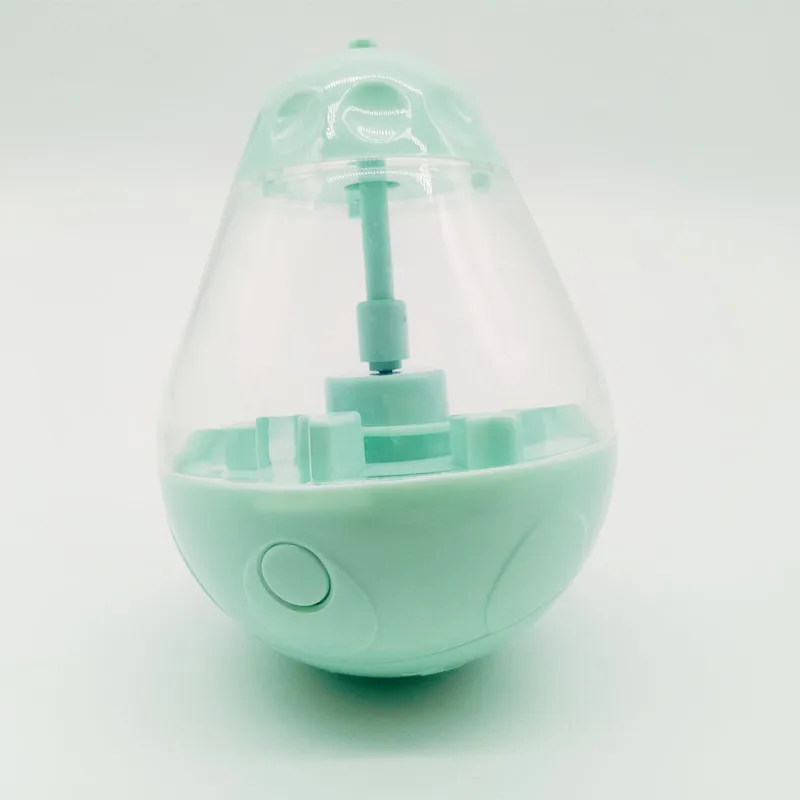 Интерактивная игрушка неваляшка для кошек медленная кормушка домашних животных