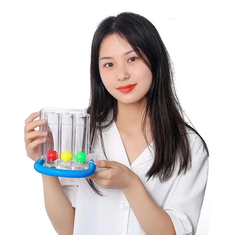 3 Шара тренажер для дыхания улучшение функции легких дыхательная Спирометрия