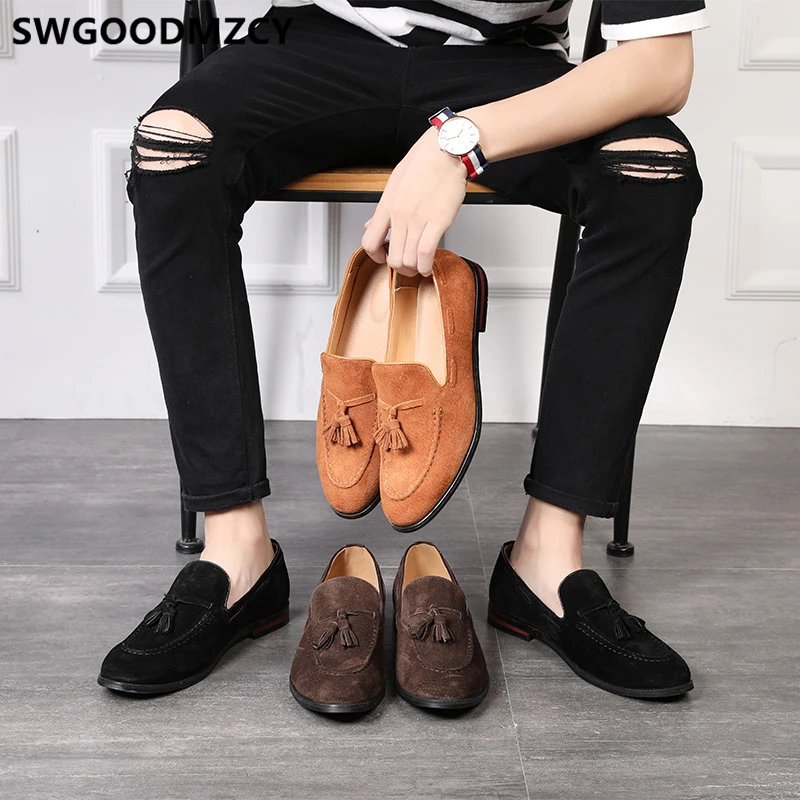 

Men Tassel Shoes Loafers Vintage Shoes Men Elegant Formal Shoes Men Office Zapatos Oxford Hombre Chaussure Classique Homme 2023