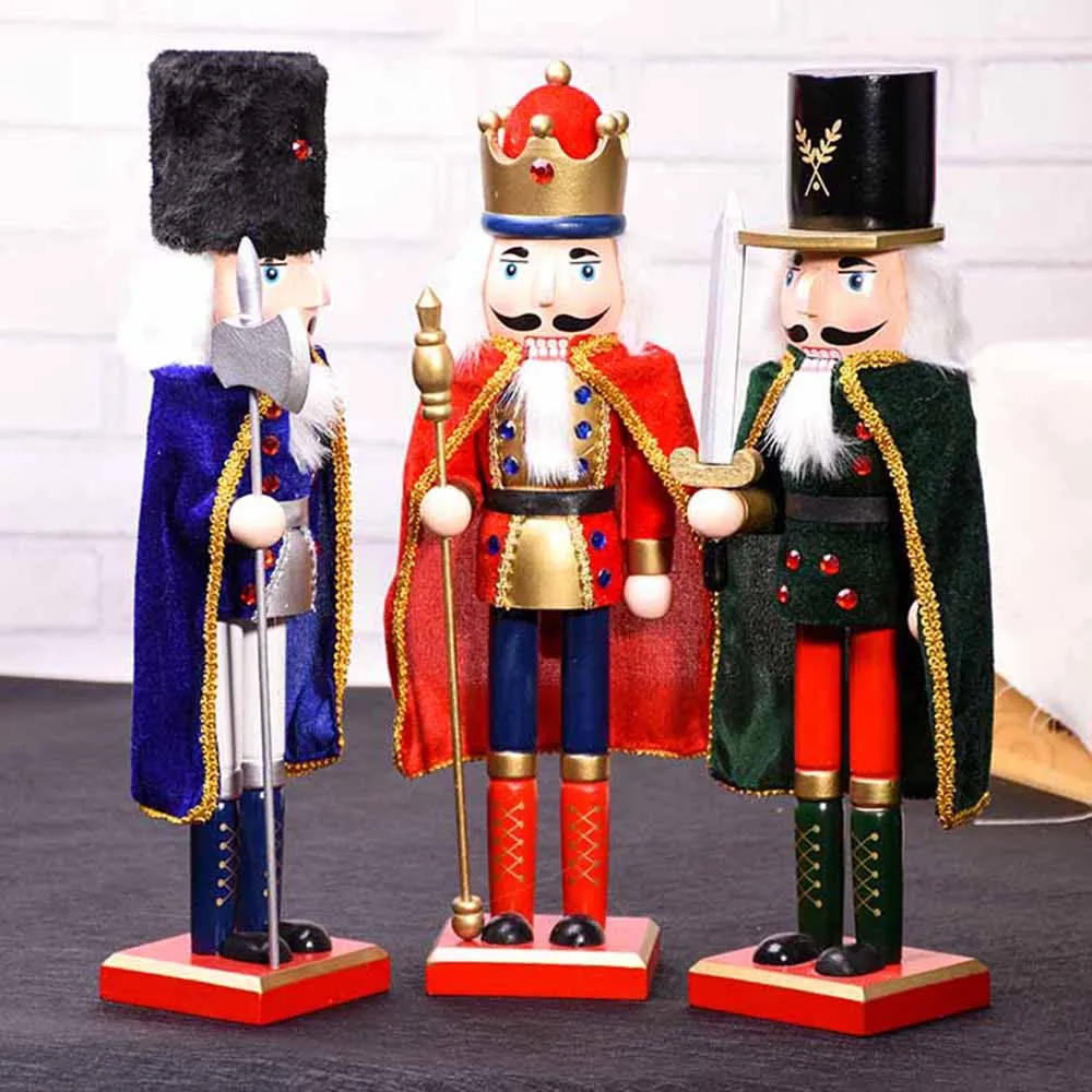 Деревянные поделки 38 см винтажная ручная работа марионетка деревянный гайковёр