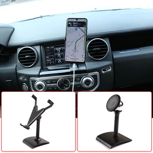 car mobile phone holder navigation bracket gps screen below parts for land rover discovery 4 lr4 2010 2016 interior accessories free global shipping