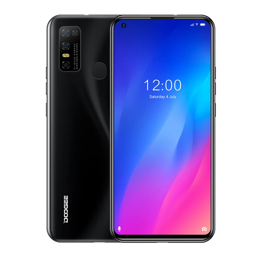 Сотовый телефон Глобальная версия DOOGEE N30 4 Гб ОЗУ 128 ПЗУ 4500 мАч HD + перфорированный