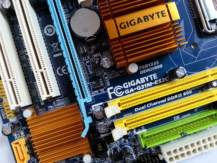 Gigabyte GA-G31M-ES2C Original Desktop Motherboard LGA 775 DDR2 4GB VGA G31 USED motherboard | Компьютеры и офис