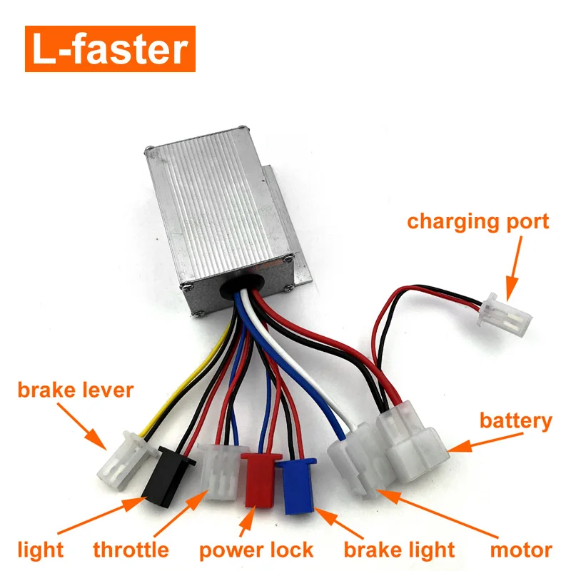 Контроллер скорости для электрического велосипеда и скутера 24 В 250 Вт|control motor