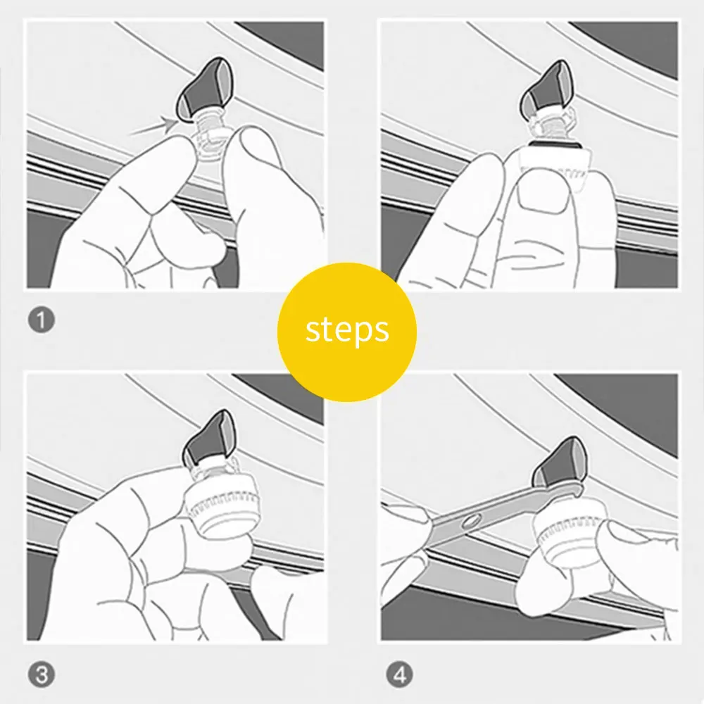 

Car Tire Pressure Sensor Tool Bluetooth 4.0 with Android for IOS BLE TPMS Universal External Alarm Tire Pressure Sensors