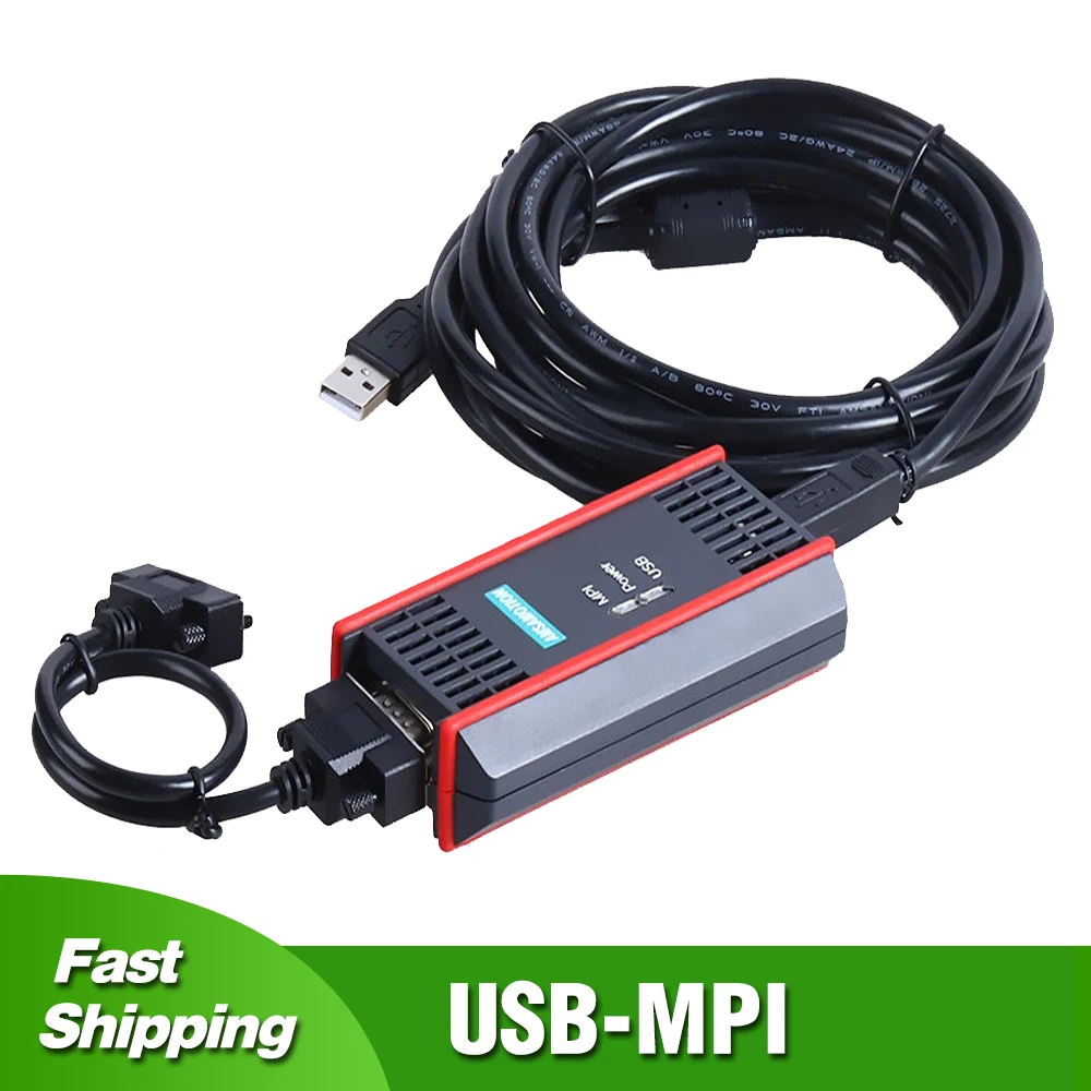 USB MPI Магнитный кабель с изоляцией промышленный Класс для Siemens S7 200/300/400PLC 6ES7972 0CB20 0XA0