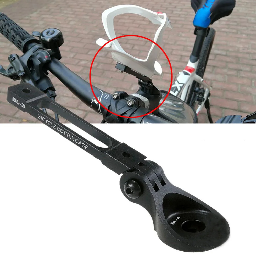 

Aluminum Alloy Bicycle Bike Handlebar Water Bottle Cage Holder Adapter Clamp Bike Handlebar Water Bottle Cage Holder Adapter Cla