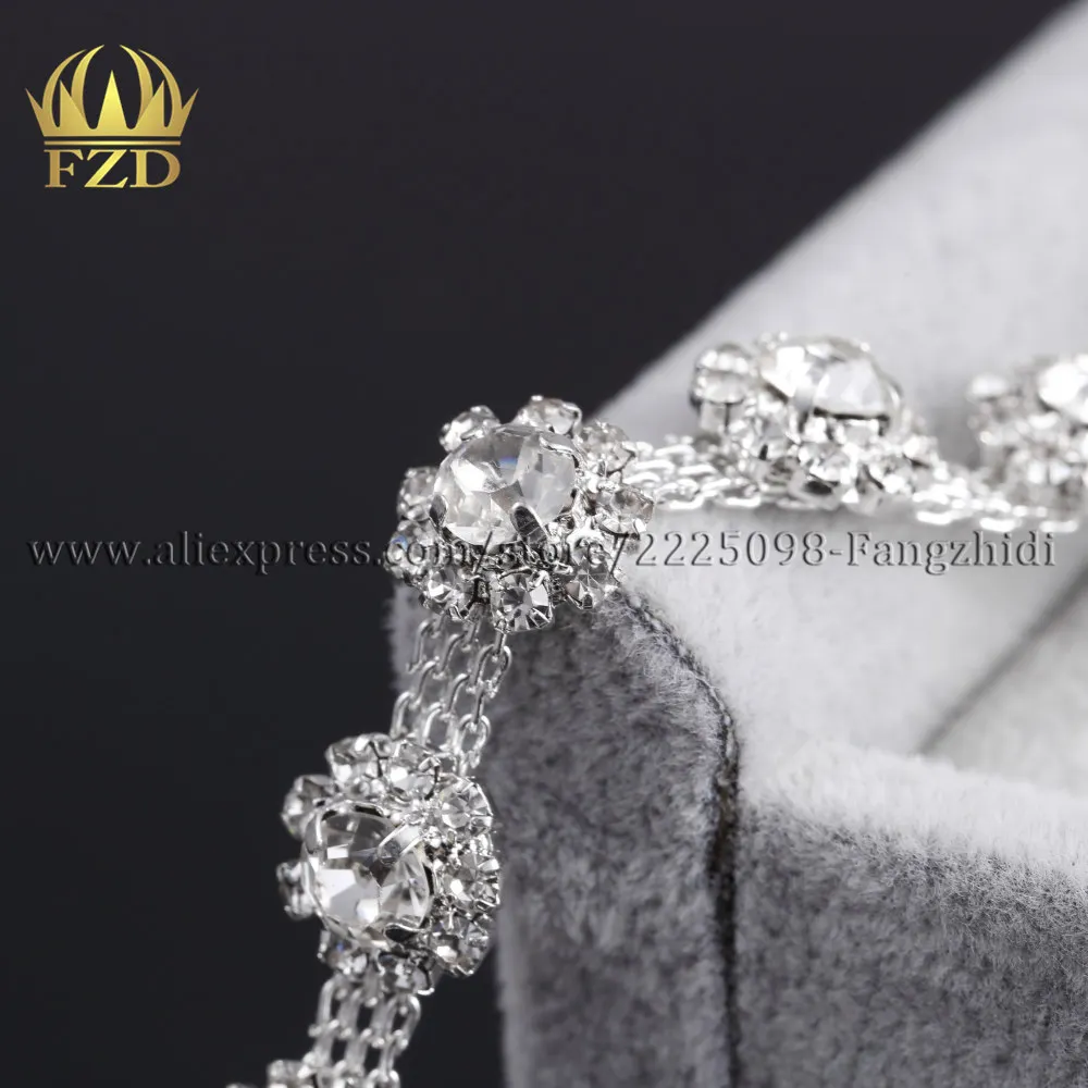 Wholesale 30 Yard 11mm Clear Rhinestone Chain For DIY Jewelry Cup Chains Trimming Rhinestones Garment Sash Belt | Дом и сад