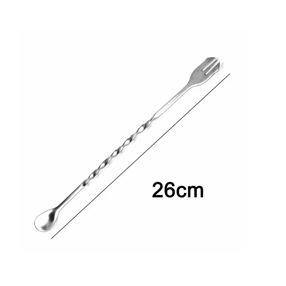 1 шт. 26/32 см коктейльное Палочки коктейльные палочки мешалка бар ложка для