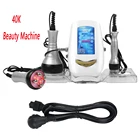 Аппарат для похудения и лифтинга кожи, RF массажер для лица, 40 лампочек, инструмент для подтяжки и удаления старения кожи