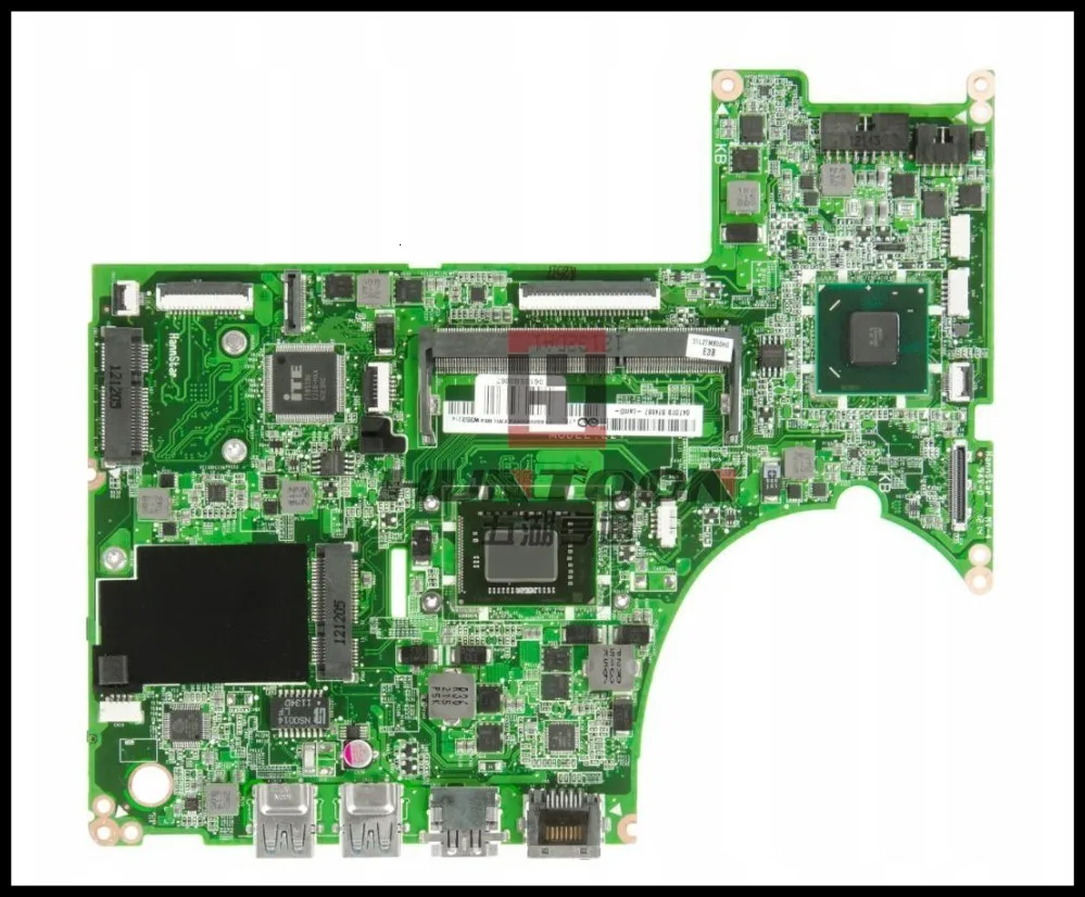 Высококачественная материнская плата для ноутбука Lenovo Ideapad U310 DALZ7TMB8E0 REV:E SR0N9 I3 3217U