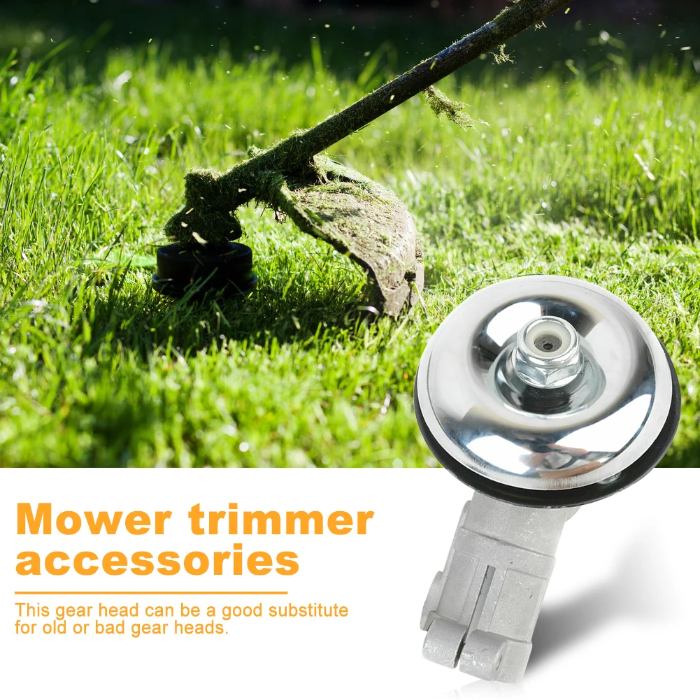 

Gear Head Gearbox Lawn Mower Accessories Easily Carrying 26mm 9 Tooth Full Set of Working Head Part Eco-friendly Tool