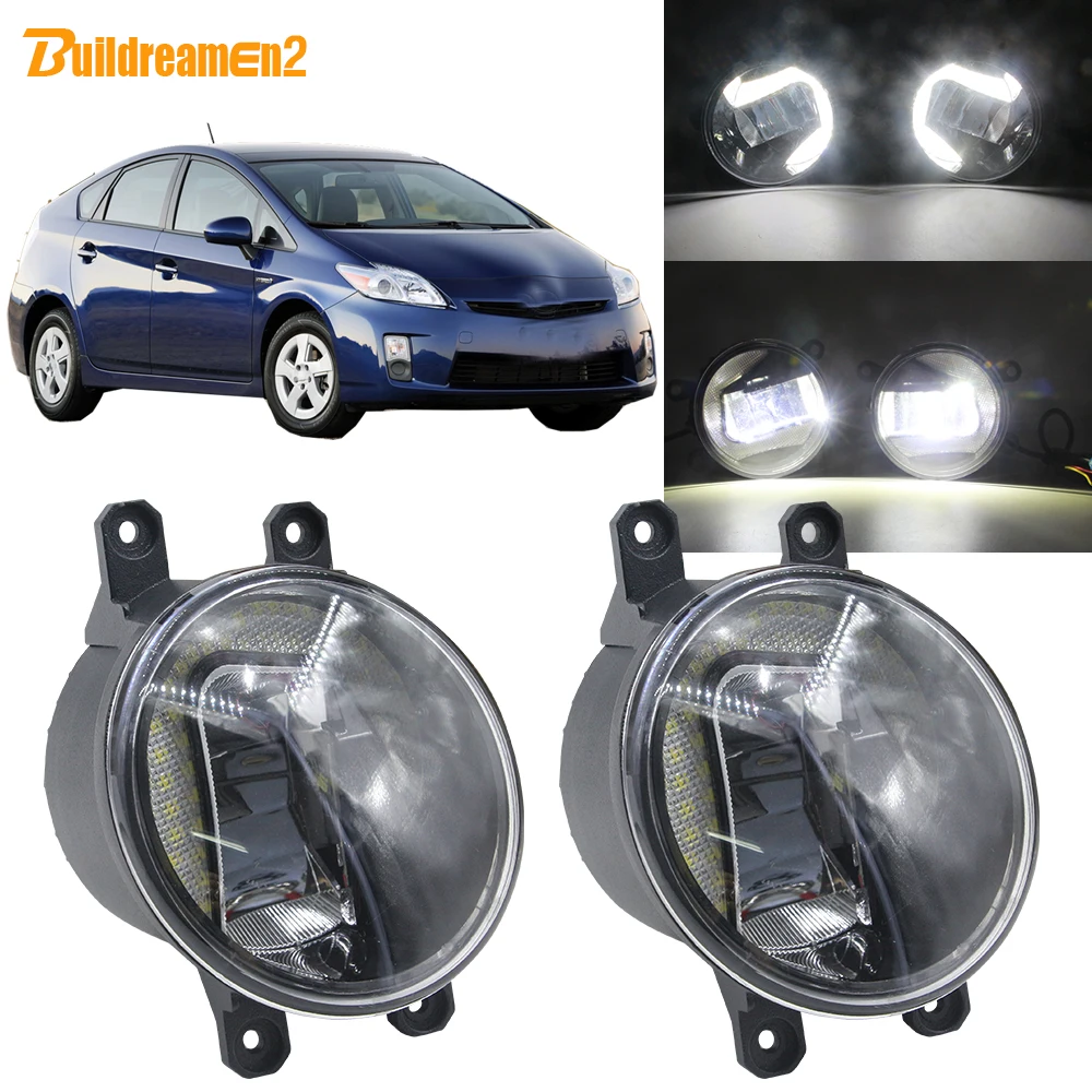 Buildreamen2 автомобильные аксессуары светодиодный лампы передние противотуманные