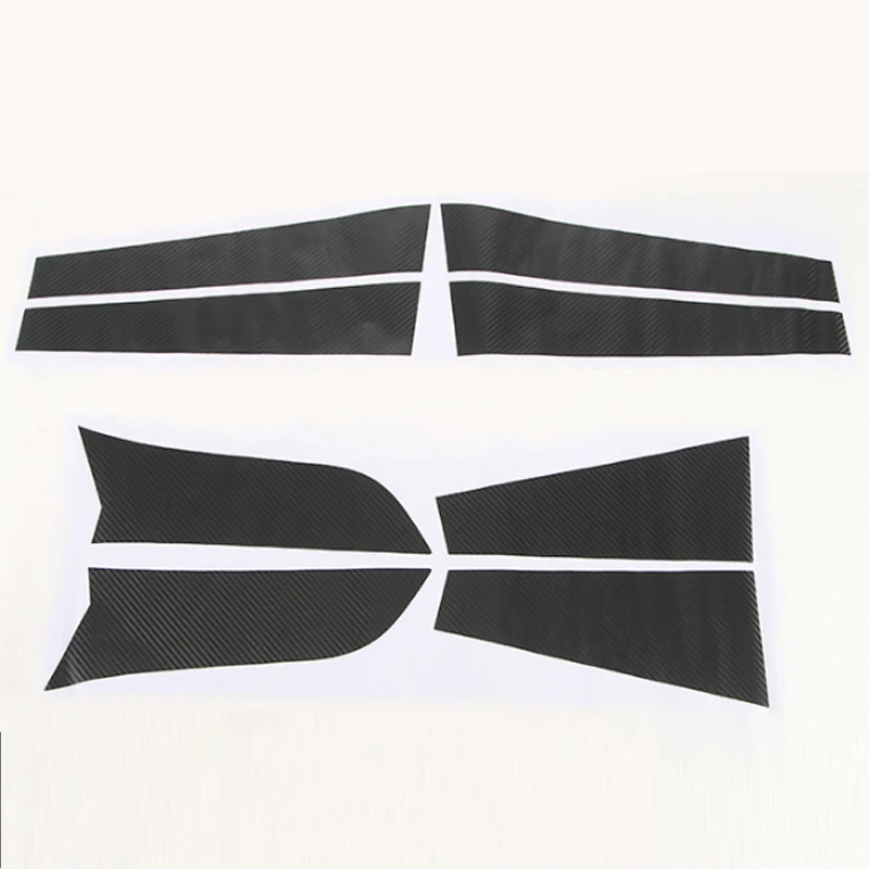 Модификация Автомобильная оконная стойка наклейка из углеродного волокна